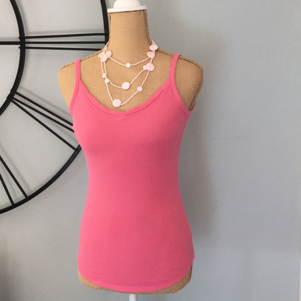 🌊 OP Long Pink Tank Top